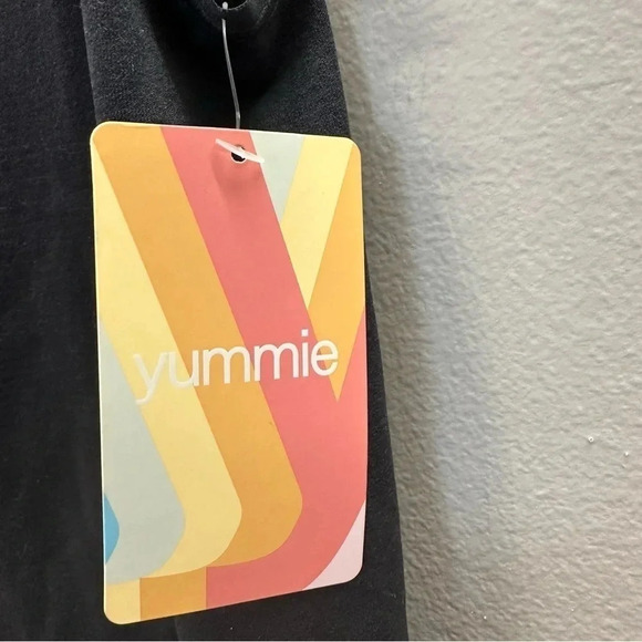 Yummie Lagos Mock Neck Smoothing Tank Dress in Black Sz Small NWT - Picture 8 of 9